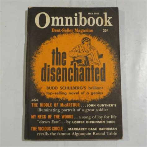 Omnibook May 1951 Budd Schulberg John Gunther Ed Lasker Louise