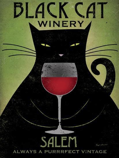 Black Cat Winery Salem Posters Ryan Fowler Cat