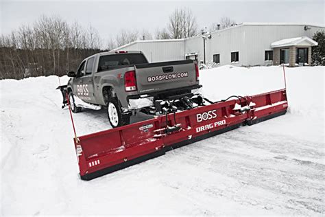 Boss Introduces The Drag Pro Back Blade Plow For Snow Contractors