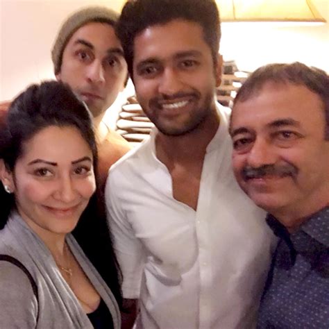 Check Out Ranbir Kapoor And Vicky Kaushal Ring In Rajkumar Hiranis Birthday With A Party