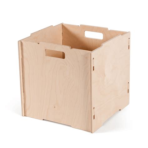 Stackable Wooden Cube Storage Boxes Sprout