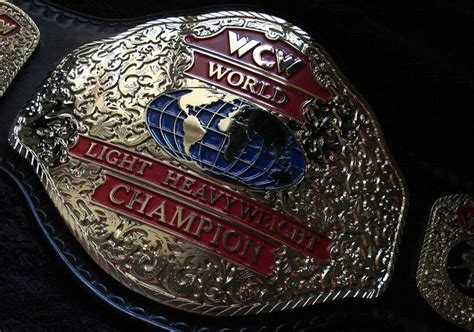 Wcw World Light Heavyweight Champion Wrestling Gear Professional
