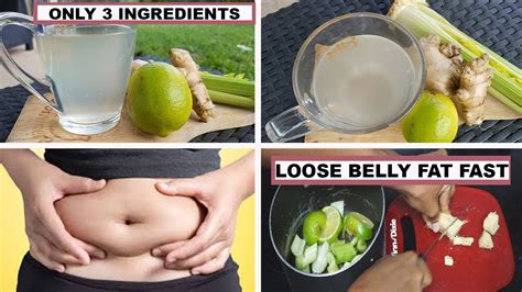 Reduce Belly Fat Fast With These 3 Ingredients Youtube