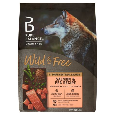 Pure Balance Wild And Free Salmon And Pea Recipe Dry Dog Food Grain Free