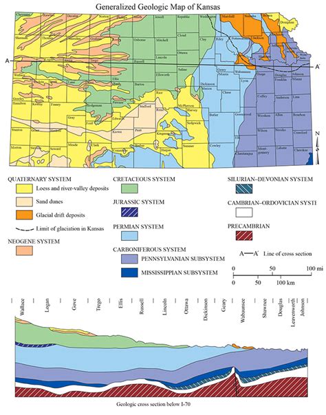 Kgs Geology General Geologic Map