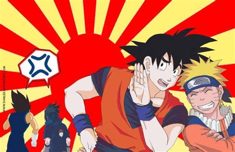 Naruto Comic Album On The Duck Naruto Dbz Crossover 3