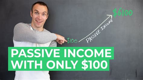 Passive Income How To Get Started With Only 100 Youtube