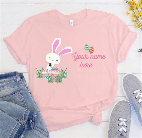 Personalized Easter Shirt Unisex Easter Shirt Toddler Easter Etsy