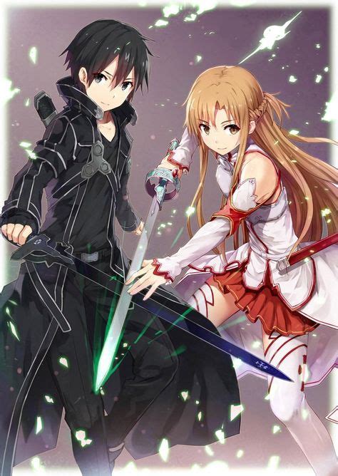93 Kirito X Asuna Ideen Schwertkunst Sword Art Online Anime