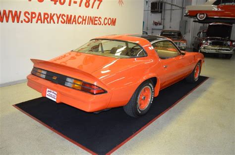 1980 Camaro Z28 Orange Gid Sparkys Machines