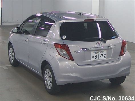 2012 Toyota Vitz Yaris Silver For Sale Stock No 30634 Japanese