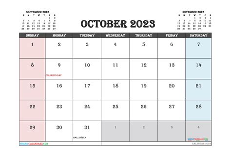 Free Printable November 2023 Calendar 12 Templates
