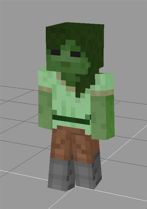 Made A Texture Of Zombie Alex Because I Was Bored I Think It Fits The