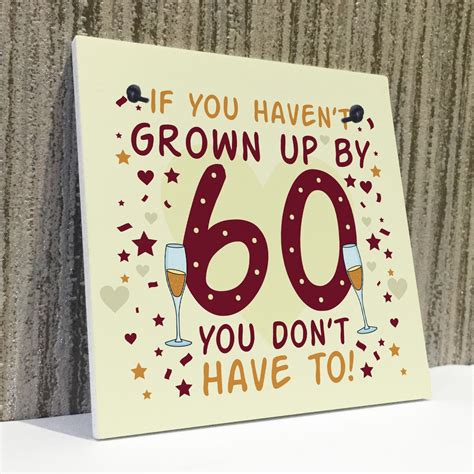 Funny 60th Birthday Card Printable 60th Birthday T
