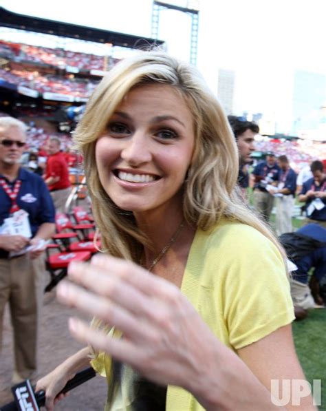 Photo Espn Sports Reporter Erin Andrews At The All Star Game