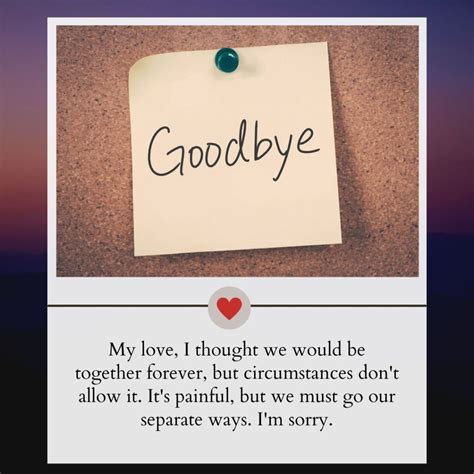 100 Goodbye Messages For Boyfriend Last Words To Lover