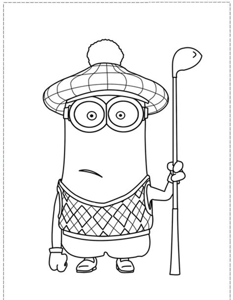 Golf coloring pages to download and print for free