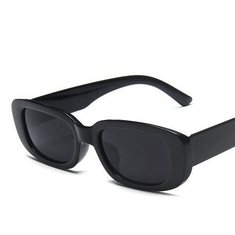 【通販 luxury square sunglasses women retro brand rectangle shades sun glasses female candy colors