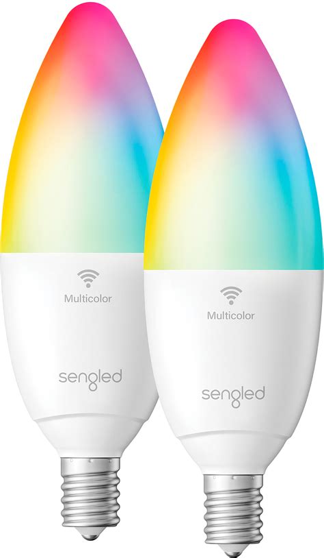 Best Buy Sengled Smart Candle Led 40w Bulbs Wi Fi Works With Amazon