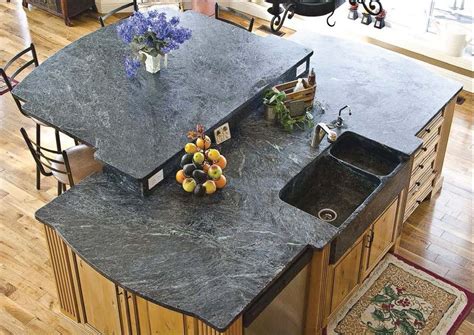 Soapstone prices are comparable to other natural stone countertops; Soapstone Countertops - Calgary | Soapstone countertops ...