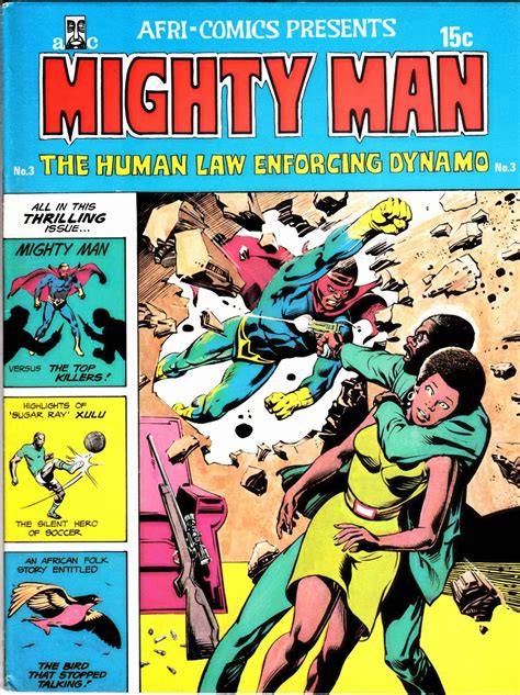 South African Comic Books Afri Comics Mighty Man 3