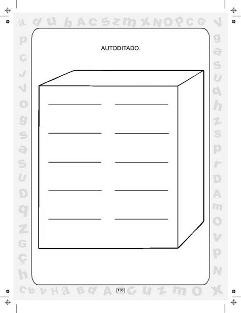 75 Folhas De Ditados E Autoditados Para Imprimir Ditados Atividades