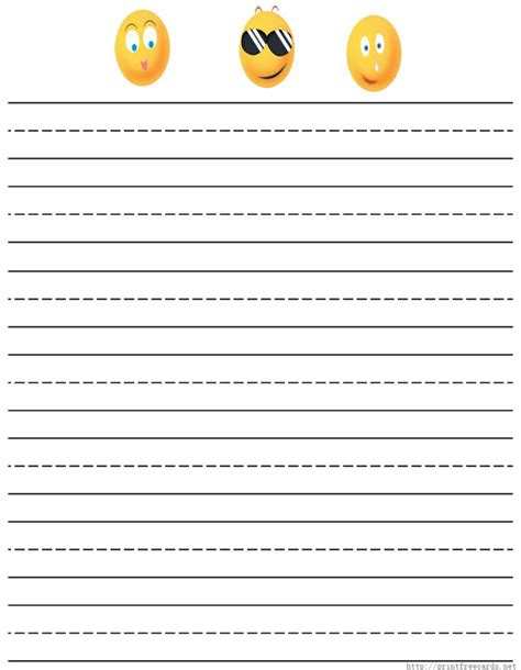 We will write what you need. 6 Best Images of Elementary Lined Writing Paper Printable ...