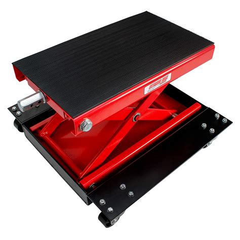 Extreme Max 50015059 Wide Motorcycle Scissor Jack With Dolly 1100