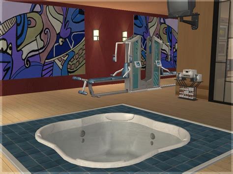 Mod The Sims Spiffy Spa Designable Sunken Hot Tub