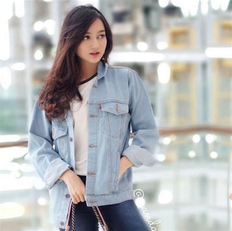 30 Model Baju Jaket Jeans Wanita Terbaru Fashion Modern Dan Terbaru