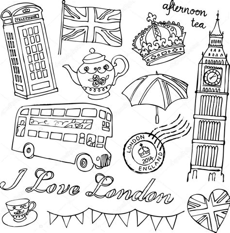 Coloriage Art Et Culture Anglaise intérieur Coloriage Angleterre