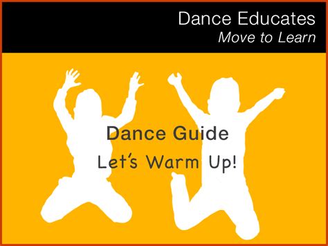 Lets Warm Up A Practical Guide To Warming Up As Part Of Your Dance