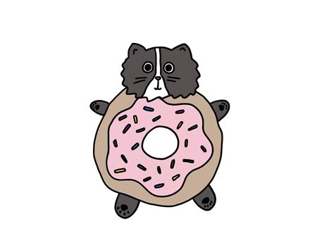Donut Cat Far From Human