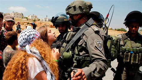Ahed Tamimi Palestinian Protest Icon Released From Israeli Prison