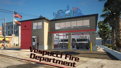 New Vespucci Fire House Gta 5 Rp Live 34 Youtube
