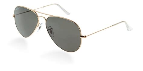 Ray Ban Rb3025 00158 Gold Polarized Aviator Sunglasses Lux Eyewear
