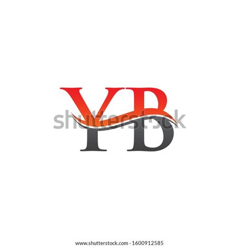 Initial Yb Letter Logo Creative Modern Stock Vector Royalty Free