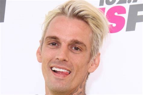 Aaron Carter I Look Like Im Going To Die The Singer Reveals