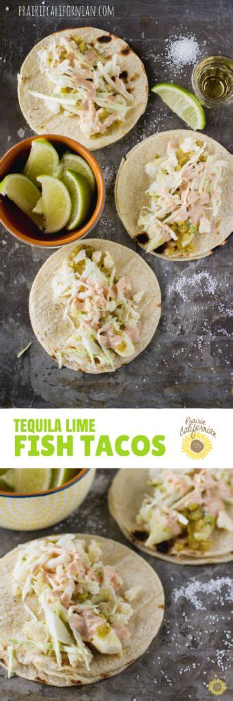 Tequila Lime Fish Tacos Recipe Fish Tacos Food Food Processor