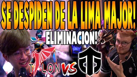 Talon Vs Entity Bo Eliminacion Savage Vs Stormstormer Lima