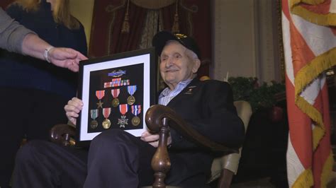 World War Ii Hero Honored For His Service Wny News Now