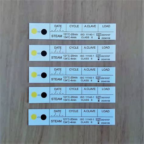 Autoclave Indicator Strips Class 6 Hefei Sureco Medical Supplies Coltd