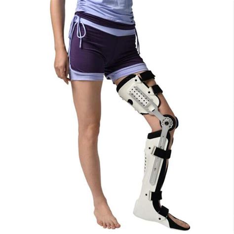 Buy Yc° Knee Brace Knee Ankle Foot Orthosis Kafo Brace Fixed Stiff Thigh Knee Joint Ankle Foot