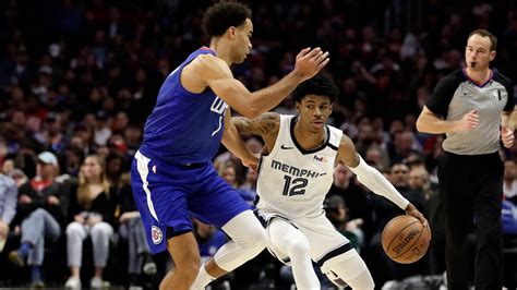 Ja Morant Grizzlies Guard Stared Down Opponent After Move Then Hit 3