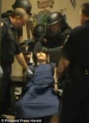 Leaked Video Shows Police Pepper Spraying A Restrained Inmate In The