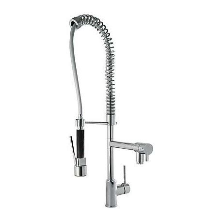 Griferia negra cocina mate alta industrial epuyen fv hogar. GRIFO COCINA INDUSTRIAL MONOMANDO TRES 130495
