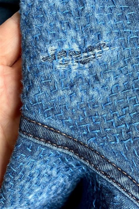 Spitze Mehr Als 70 Jeans Inner Thigh Patch Neueste Vn
