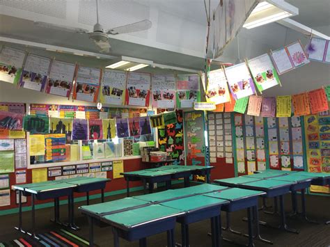 Year 5 Colourful Classroom Set Up Classroom Displays Class Displays