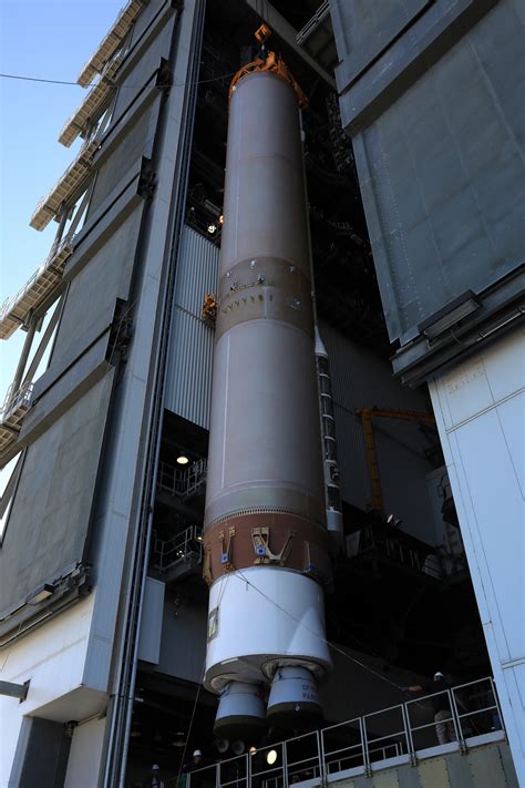 Photos Atlas 5 Rocket Assembled For Crucial Goes R Satellite Launch
