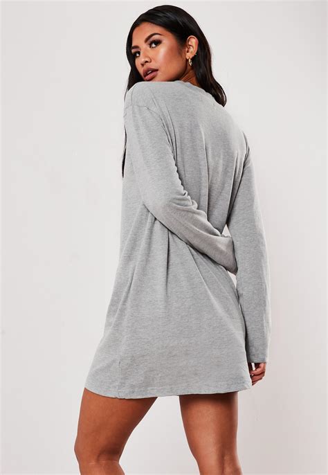 We did not find results for: Grey Basic Long Sleeve T Shirt Dress | Missguided